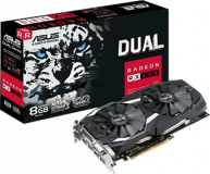 Ремонт видеокарты Asus Radeon Dual RX580 8G